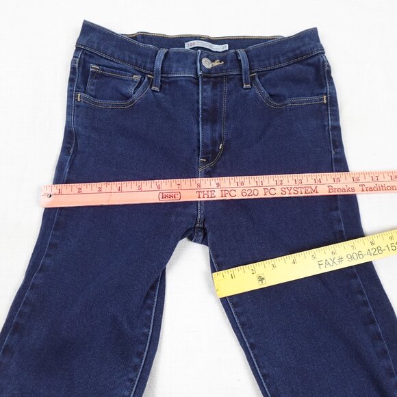 Levi's 720 High Rise Super Skinny Jeans Women's 27 Stretch Denim - Picture 13 of 13